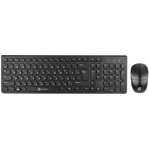 Комплект клавиатура и мышь Oklick 220M (1062000)