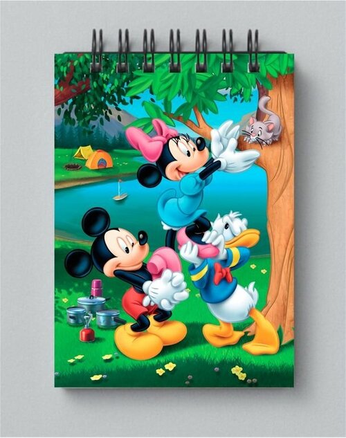 Блокнот Mickey Mouse, Микки Маус №23, Размер А4: 21 на 30 см