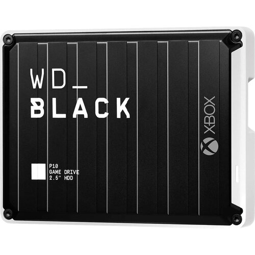 5 ТБ Внешний HDD Western Digital WD BLACK P10 Game Drive for Xbox, USB 3.2 Gen 1, черный горнаков станислав геннадьевич разработка компьютерных игр для приставки xbox 360 в xna game studio express 3cd