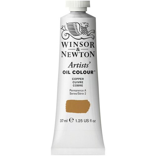 Краска масляная профессиональная Winsor&Newton "Artists Oil", 37мл, медный, 3 штук, 316812