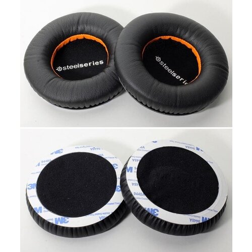 Ear pads / Амбушюры для наушников Steelseries SiberiaV2 / SiberiaV3 / Siberia200 черные