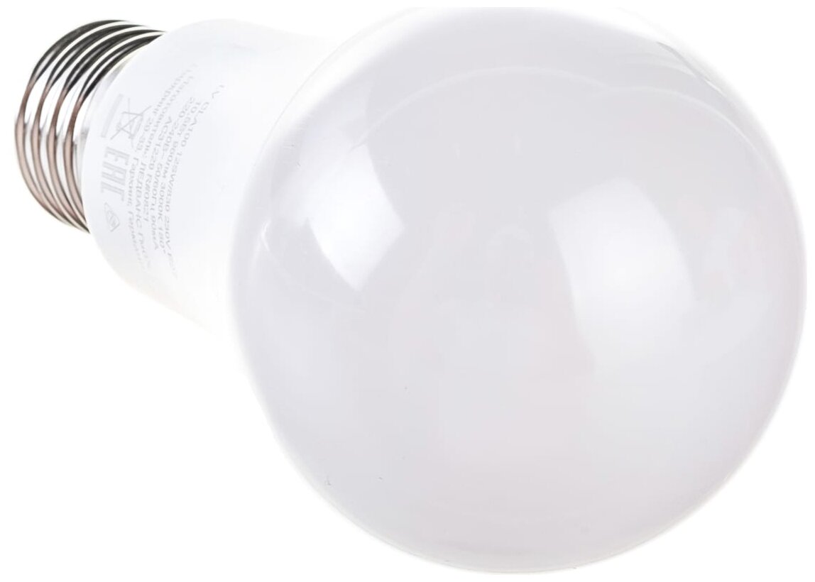 Лампа светодиодная OSRAM LED Value LVCLA100 12SW/830 4058075578975, E27, A60, 12 Вт, 3000 К - фотография № 2