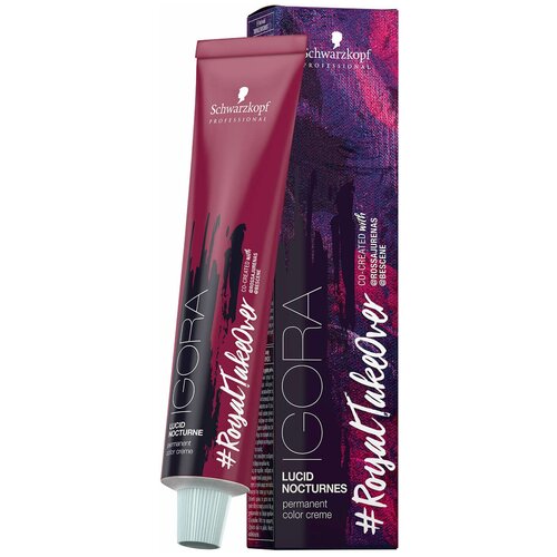 Schwarzkopf Professional Royal take over крем-краска Lucid nocturnes, 5-113 светлый коричневый экстра сандрэ матовый