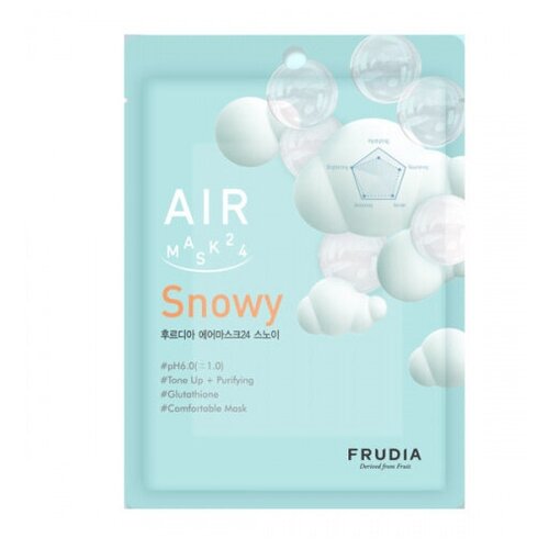 Обновляющая кремовая маска для лица Frudia Air Mask 24 Snowy (25мл)