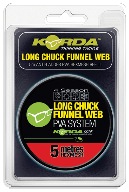 Сетка KORDA PVA запасная Longchuck Funnel Web Hexmesh 5м