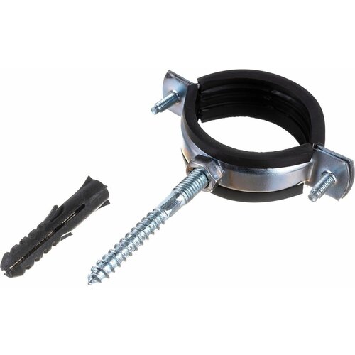 Металлический хомут RTP со шпилькой шурупом и дюбелем 34 2529 в комплекте 15 шт 1512₽