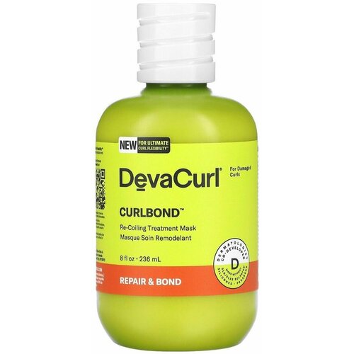 DevaCurl, Восстанавливающая маска для волос, Curlbond, 236 мл.