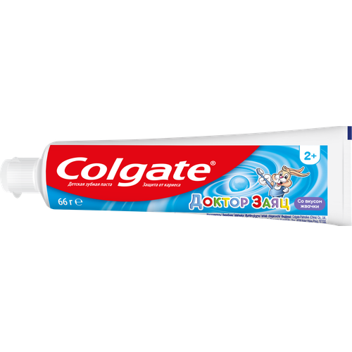 Зубная паста Colgate Доктор Заяц детская со вкусом жвачки 50мл зубная паста silca со вкусом жвачки 6 65 мл 65 г