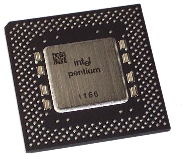 Процессор Intel Pentium 166MHz Socket 7,  1 x 166 МГц, OEM