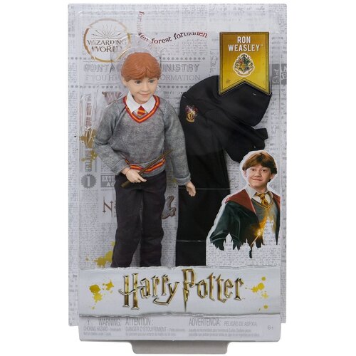 гибемот мягкая игрушка harry potter рон уизли Кукла Harry Potter Рон Уизли, FYM52