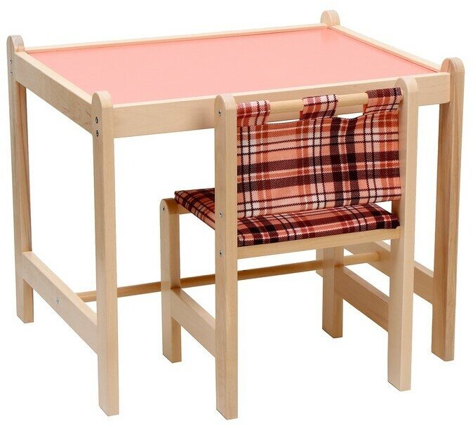 Набор детской мебели: стол + стул «Каспер», «Симпатия розовая» - фотография № 3