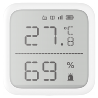Датчик температуры и влажности беспроводной Hikvision DS-PDTPH-E-WE - AX PRO - радиоканальный