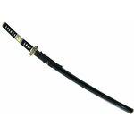 Катана самурайский меч черные ножны - изображение