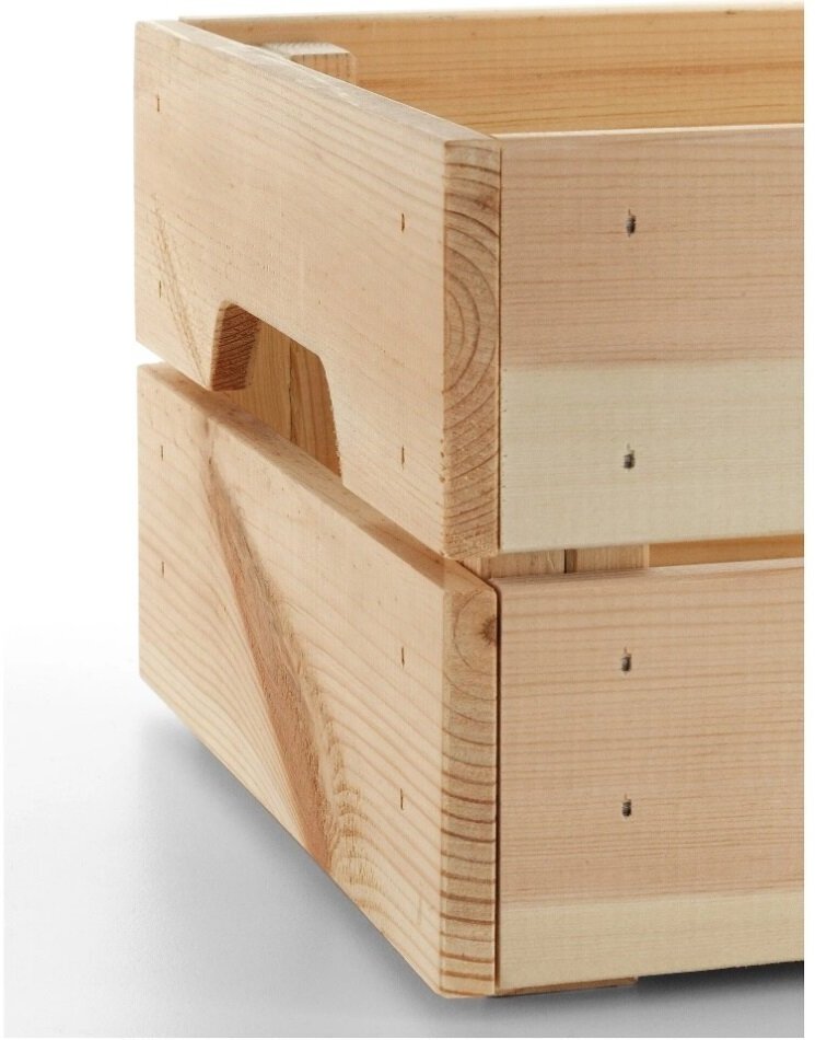 Ящик (контейнер) для хранения кнагглиг д/ш/в 31х23х15 см, сосна - фотография № 4