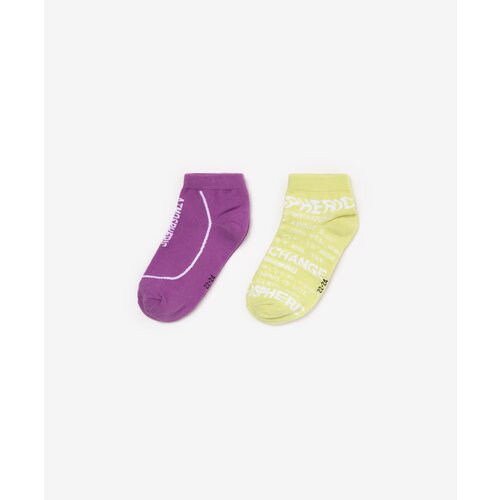 Носки хлопковые короткие Gulliver, для девочек, размер 26, мод 12309GJC8504