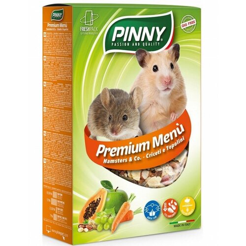 PINNY PM Полнорационный корм 0.3кг для хомяков и мышей с фруктами