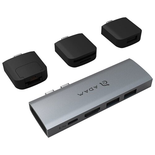 ADAM Elements CASA HUB 10E USB-C 31 10 port серый 99500₽