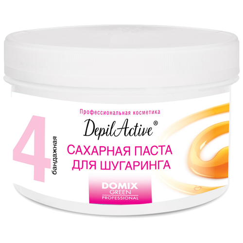 Domix Green Professional Паста для шугаринга DepilActive бандажная 650 г очень мягкая domix green professional паста для шугаринга depilactive плотная 650 г плотная