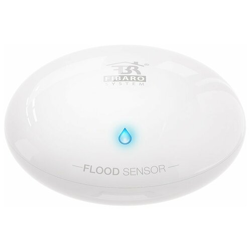 Беспроводной датчик протечки   Fibaro FGFS-101ZW5 белый