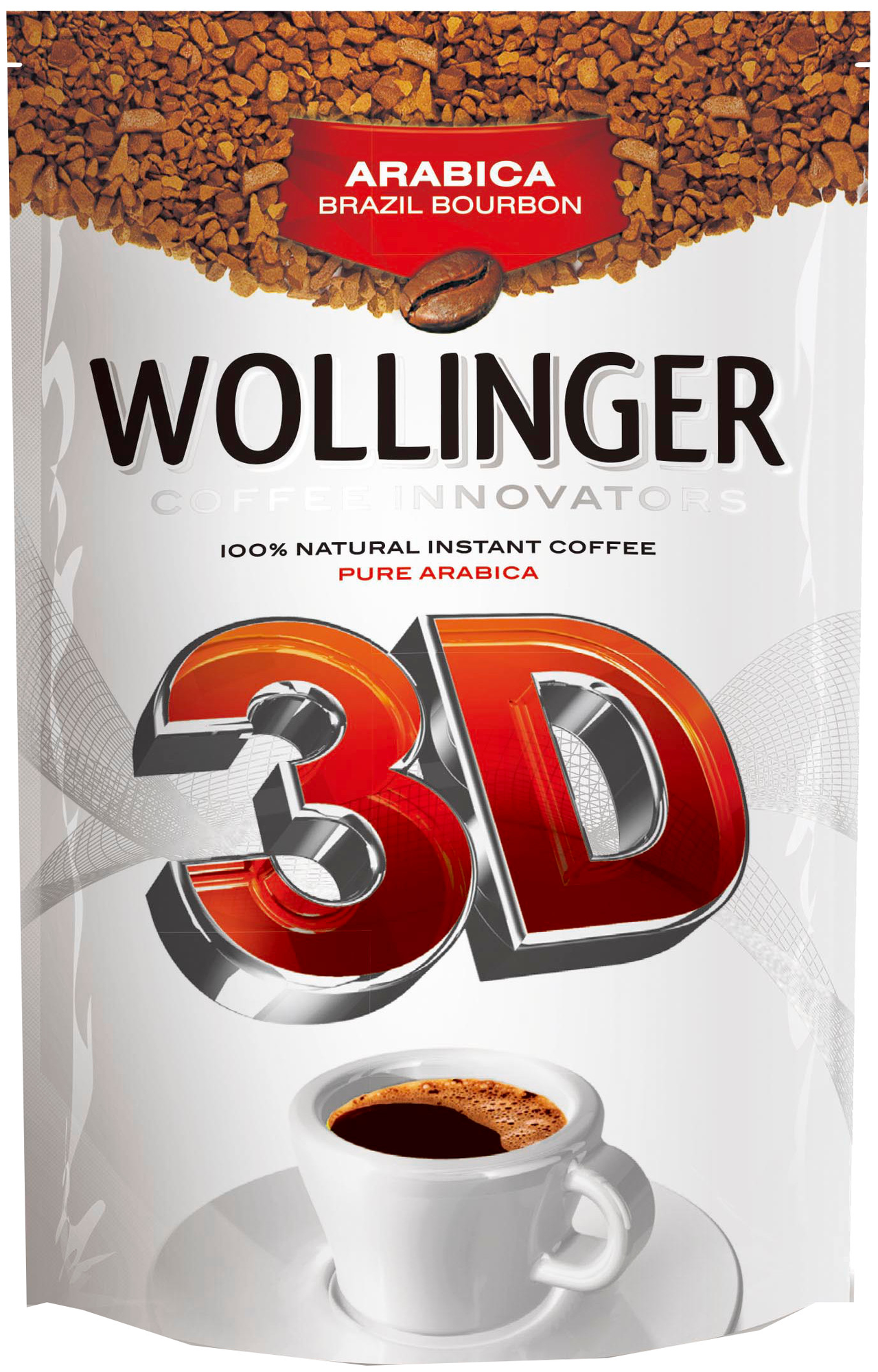 Кофе 3D "WOLLINGER" 285г м/у