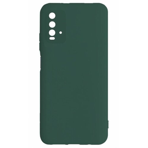 Накладка силиконовая Silicone Cover для Xiaomi Redmi 9T зелёная накладка силиконовая silicone cover для xiaomi redmi 9t розовая