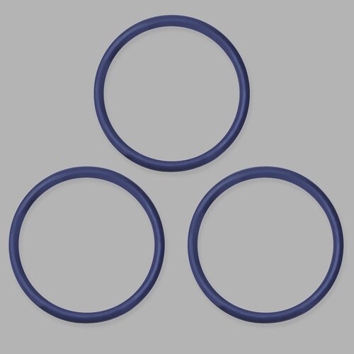 2976 Кольцо для бюстгальтера 18мм, металл, Arta-F (061 темно-синий)