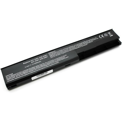 Аккумулятор для Asus X301 X401 X501 (10.8V 4400mAh) ORG p/n: A31-X401 A32-X401 A41-X401