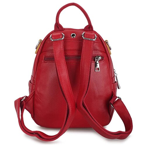 фото Маленький женский рюкзак «френни» 1239 red nikki nanaomi