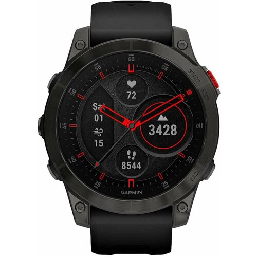 Часы Garmin EPIX Gen 2 Sapphire титановый черный DLC 010-02582-11 11580000₽