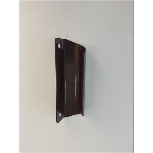 Ручка балконная алюминиевая (притвор) коричневая