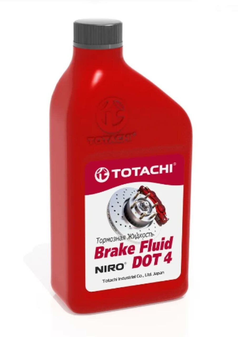 Тормозная жидкость TOTACHI NIRO Brake Fluid DOT-4, SAE J1704, 1 л.