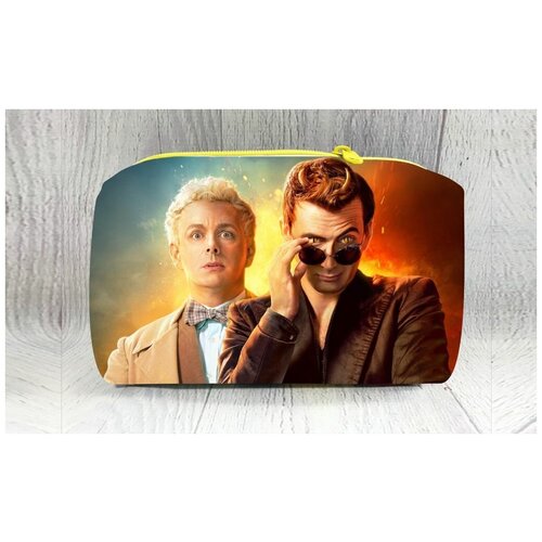 Косметичка мультиколор коврик для мыши благие знамения good omens 6