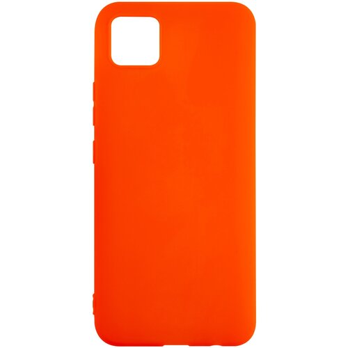 Защитный чехол для Realme C11/Защита от царапин для Realme/Защита для телефона Реалми Ц11/Защита для смартфона/Защитный чехол оранжевый