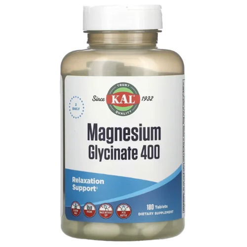 Купить KAL Magnesium Glycinate (Глицинат Магния) 350 160 капсул
