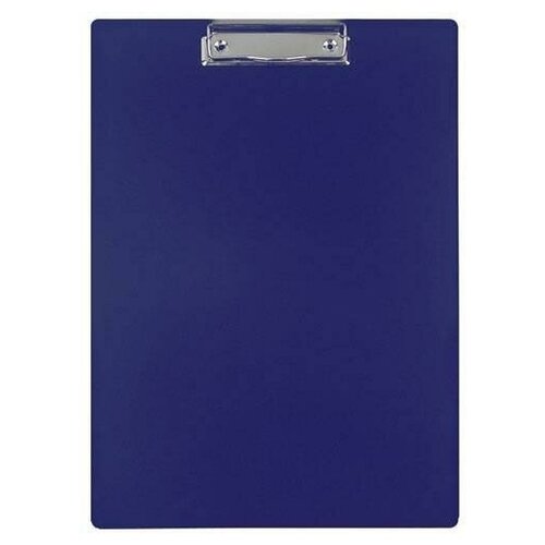 Папка-планшет inформат А4 до 50 листов пластик с зажимом синий 34шт 5635₽