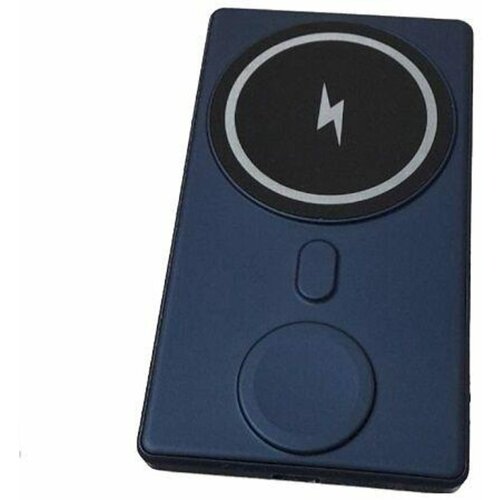 Внешний аккумулятор Power Bank 5000mAh N66 MagSafe синий 276900₽
