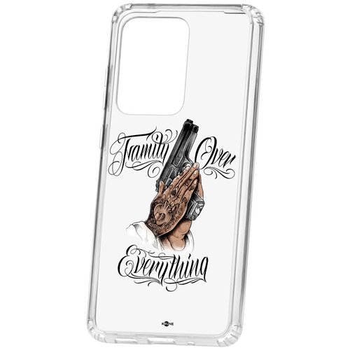 фото Чехол samsung s20 ultra kruche print семья превыше кruче