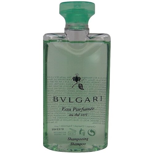 Шампунь для волос Bvlgari Eau Parfumee au The Vert, 75мл