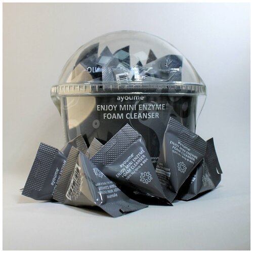Пенка для умывания с энзимами Ayoume enjoy mini enzyme foam cleanser 3гр*30шт