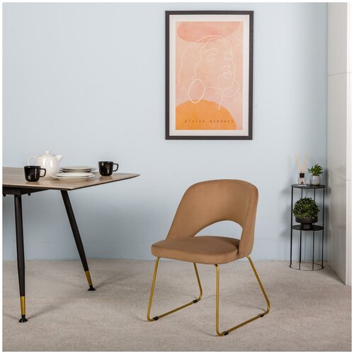 Кресло Lars Беж/ЛинкЗолот