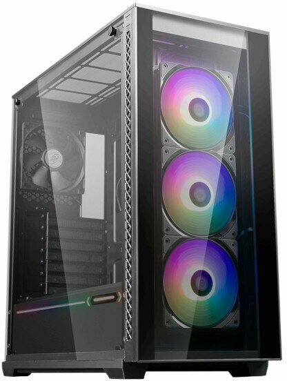 Корпус Deepcool Matrexx 70 ADD-RGB 3F Black ATX Без БП