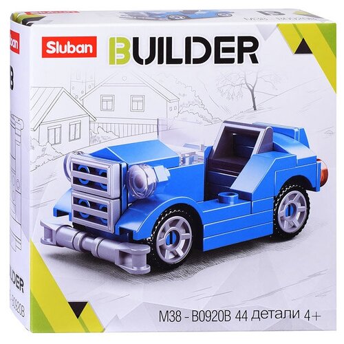 Конструктор M38-B0920B Строитель (44 дет.) конструктор playmobil playmo friends 70560 строитель 10 дет