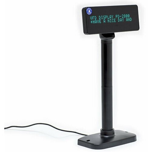 Дисплей покупателя АТОЛ PD-2800 USB черный зеленый светофильтр 6175₽