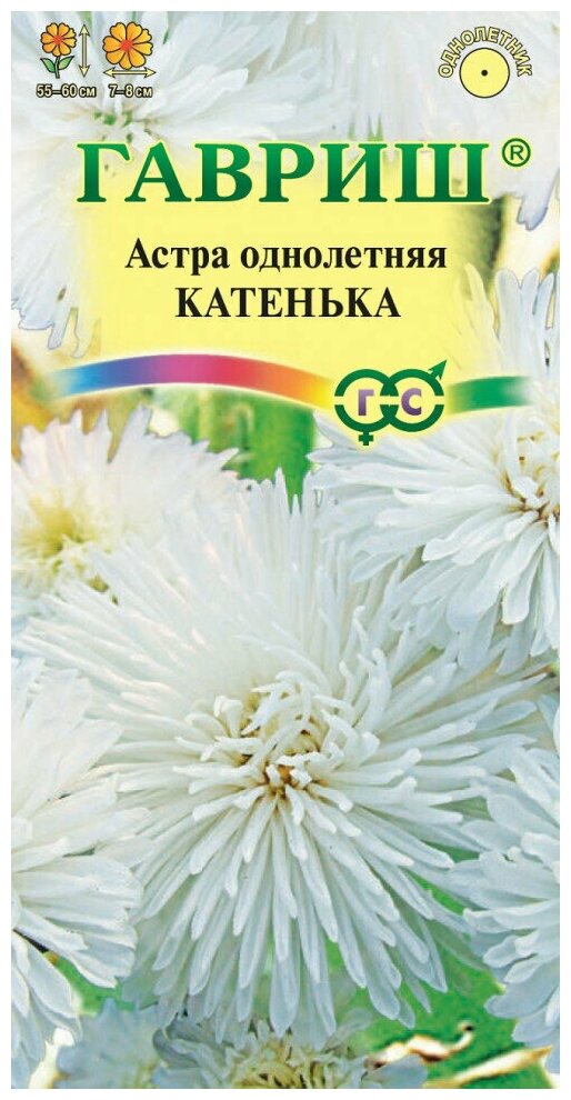 Гавриш Астра Катенька однолетняя воронежская белая 03 гр