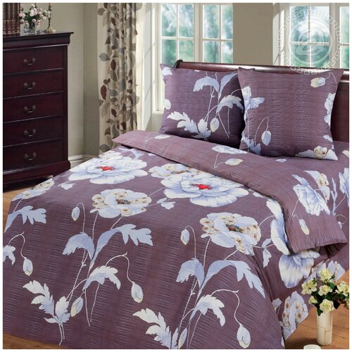 фото Постельное белье бязь артдизайн капучино 2-х спальное с евро простыней ivselena