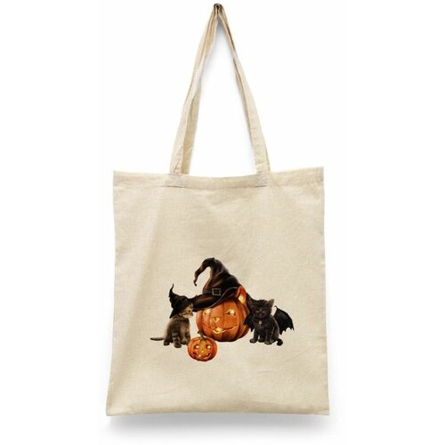 фото Сумка шоппер каждому своё, бежевый