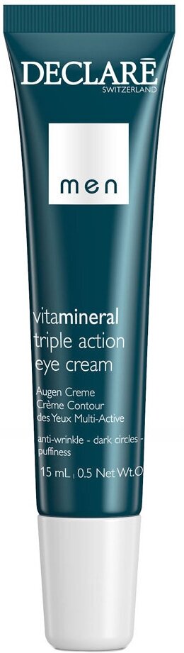 Крем вокруг глаз тройного действия Declare Men Vitaminral Triple Action Eye Cream 15 мл .