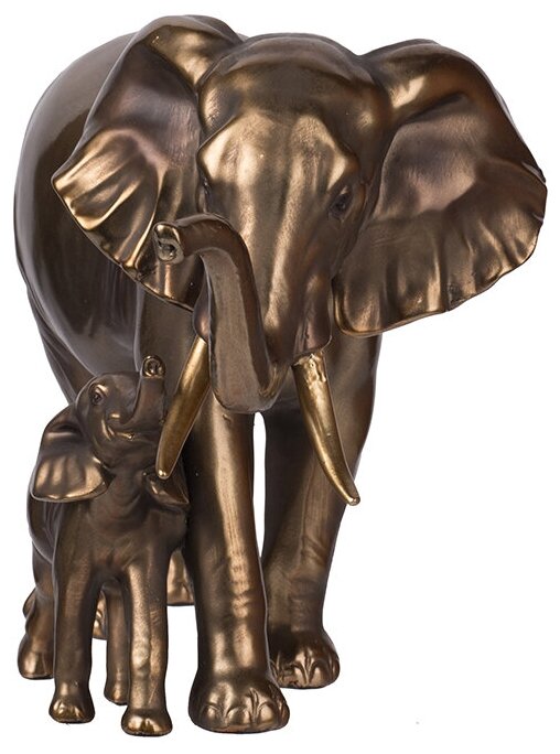 Фигурка Слониха со слонёнком Glasar 76886 Hoff - фото №6