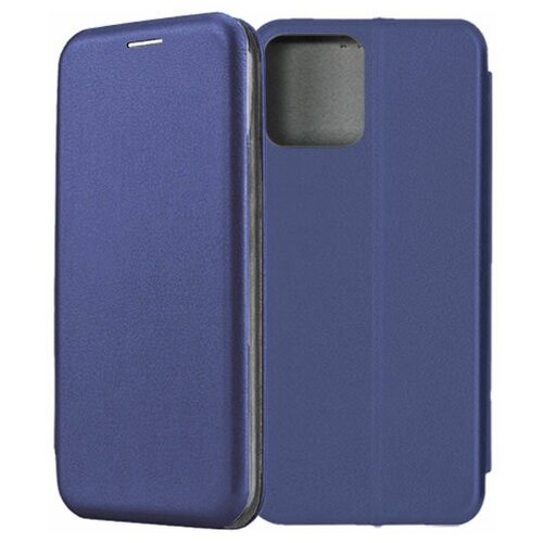 Чехол-книжка Fashion Case для Realme C30 синий чехол книжка fashion case для realme 9 pro розовый
