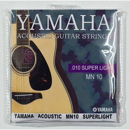 Струны для акустической гитары Yamaha MN10 10-47